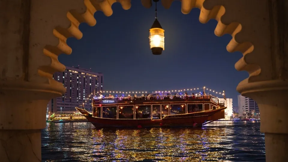 Dubai Creek Luxury Dinner Dhow Cruise - Image 1